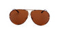 Oversized Pilot Sunglasses