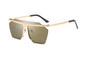 Oversized Flat Lens Sunglasses